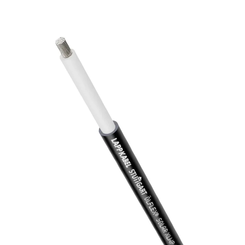 Lapp Kabel&Leitung - Energiekabel >= 1 kV, für feste Verlegung ÖLFLEX SOLAR XLWP 1023601/1000 1x4 WH/BK − 1000 Meter