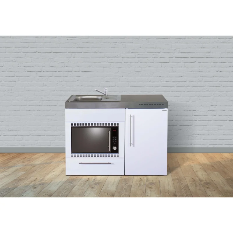 Stengel - Mini-Küche Miniküche Premiumline MPMOSBR120KSMWOKSrBl Bordeauxrot