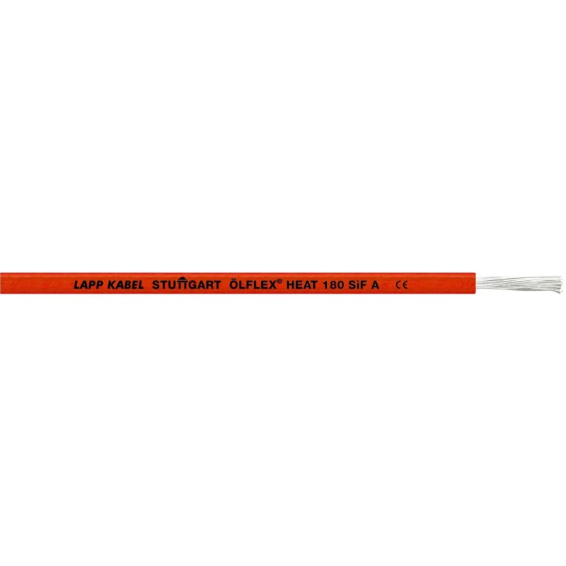 Lapp Kabel&Leitung - Energiekabel >= 1 kV, für feste Verlegung ÖLFLEX HEAT 180 SiF A 1249568/100 1x6 BN − 100 Meter