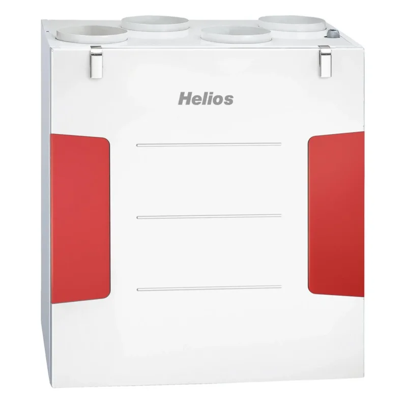 Helios Ventilatoren - Wohnungslüftungsgerät mit Wärmerückgewinnung Einfamilienhaus Lüftungsgerät rechts KWL 200 W R mit WRG EC-Motoren