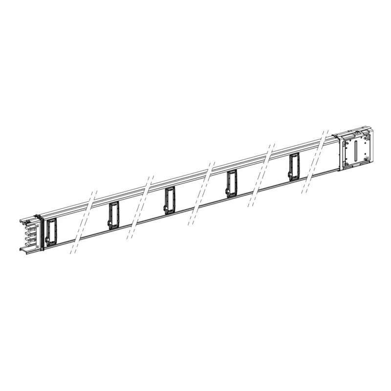 Schneider Electric - Schienenverteilereinheit Schienenkasten KSA250ED45010 250A, 5m