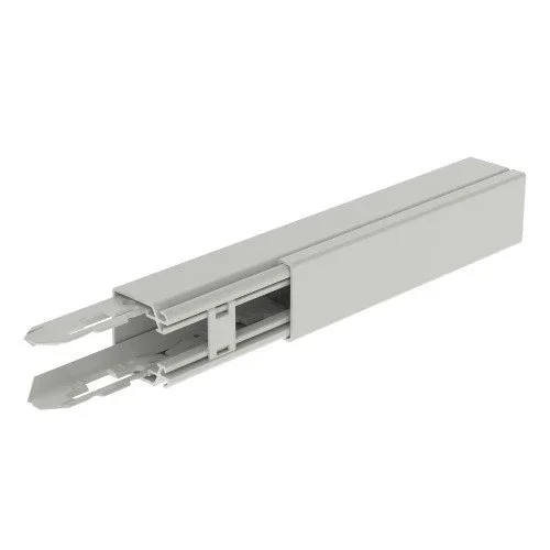 Unex - Leitungsführungskanal Installationskanal lgr 73020-04 RAL7035 40x40 U23X − 48 Meter