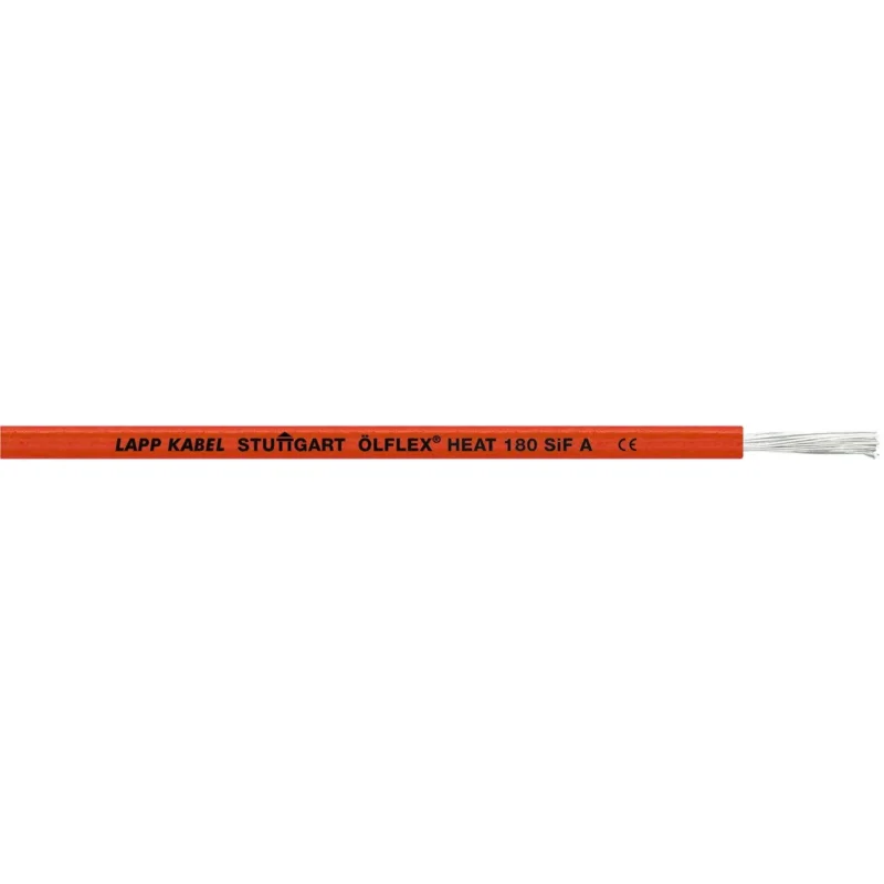 Lapp Kabel&Leitung - Energiekabel >= 1 kV, für feste Verlegung ÖLFLEX HEAT 180 SiF A 1249560/100 1x0,25 BN − 100 Meter