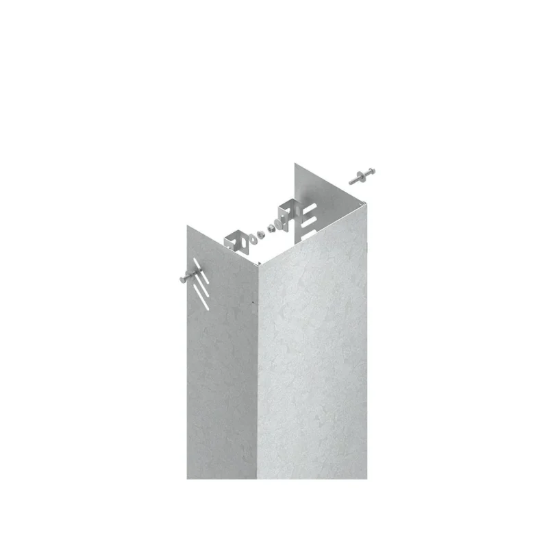 Niedax - Seitenwandprofil für Steigetrasse Steigetrassenverkleidung STVWA 200 S 203x209x3000mm − 3 Meter