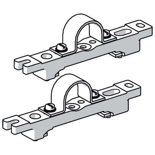Stahl - Mechanisches Zubehör/Ersatzteile für Leuchten Rohrschelle 222459 1 1/2"