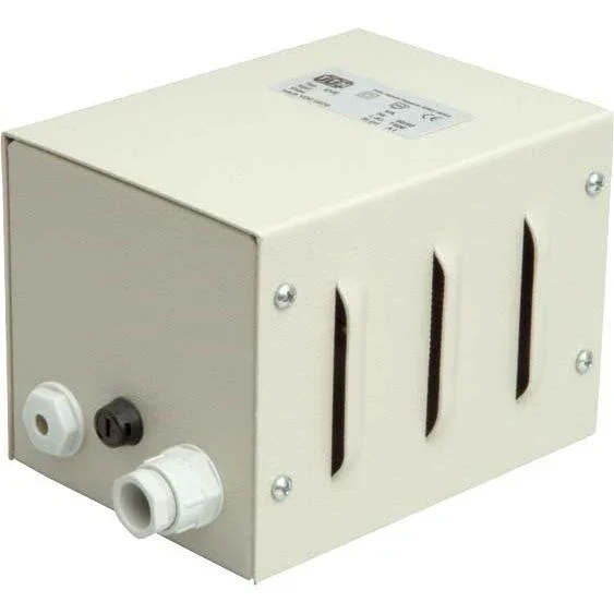 Trafo-Technik-Hoppecke - Einphasen-Steuertransformator Sicherheitstrafo EVE 3500VA 230/24V im Stahlb.gehäuse ws