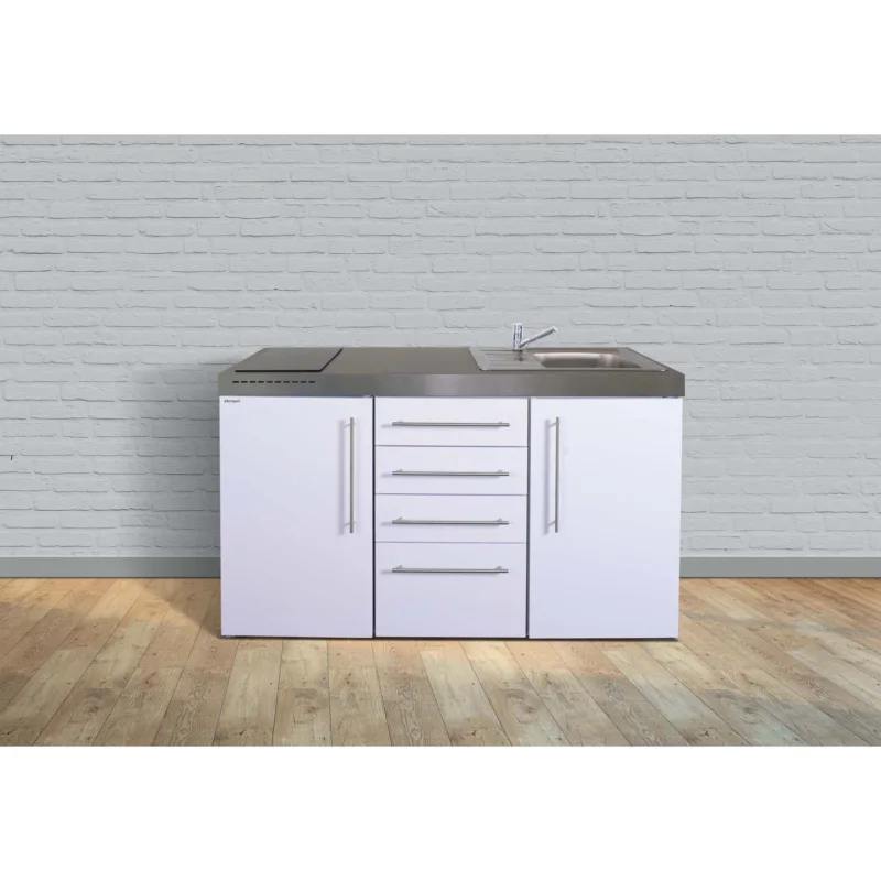 Stengel - Mini-Küche Miniküche Premiumline MPS4150KSGKFliBre weiß
