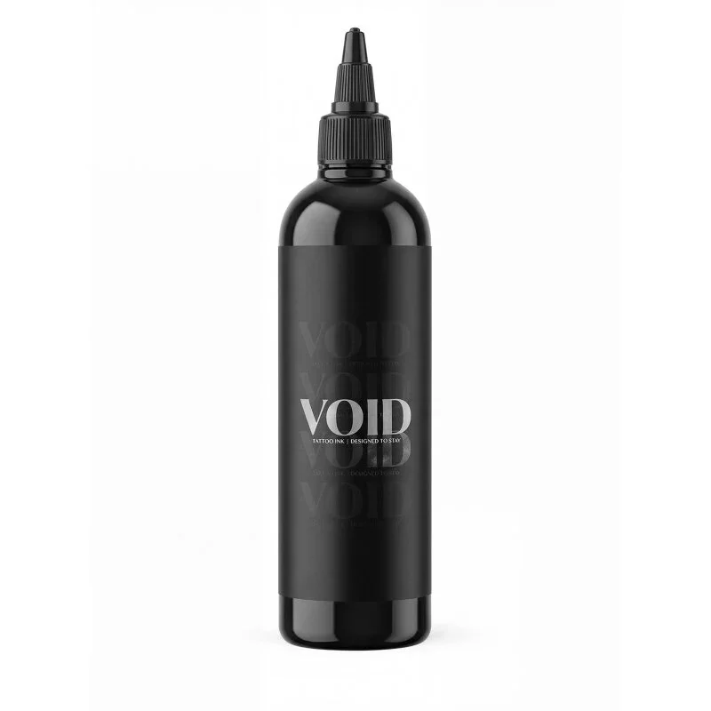 Void Tattoo Ink | Schwarze Tattoofarbe für Linework & Blackwork | REACH 200ml