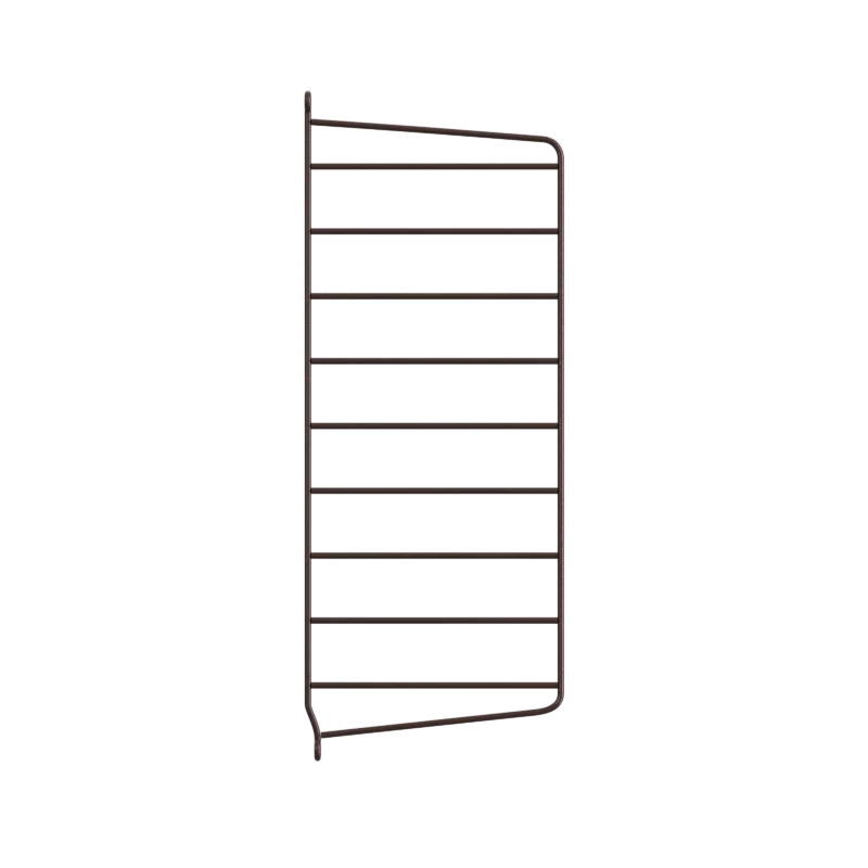 Wandleiter Einzeln Dunkelbraun 75×30 cm – String Furniture Regalsystem