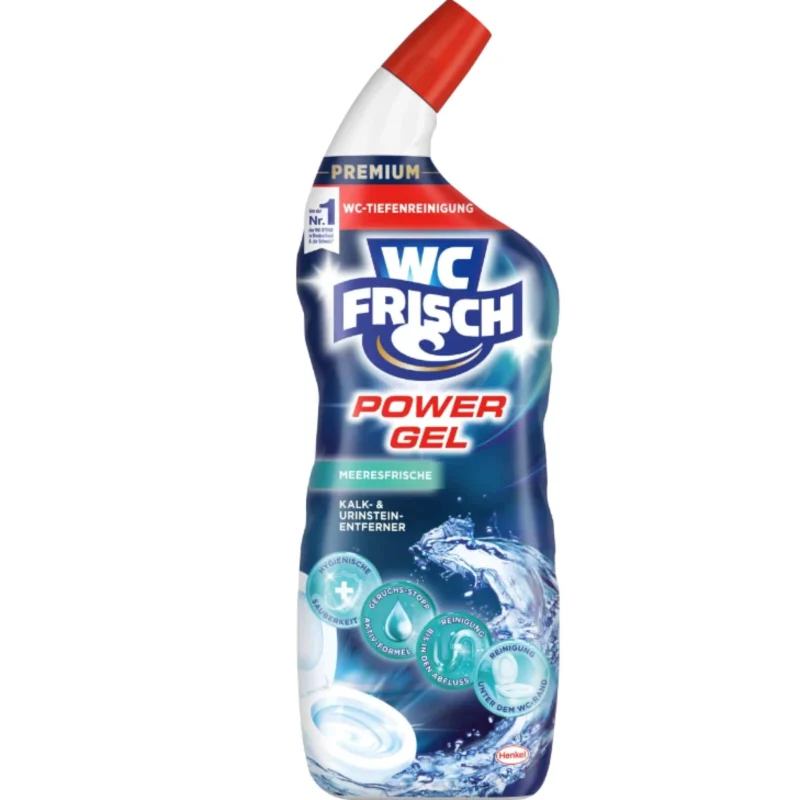 WC Frisch Power WC Gel Meeresfrische Kalkreiniger