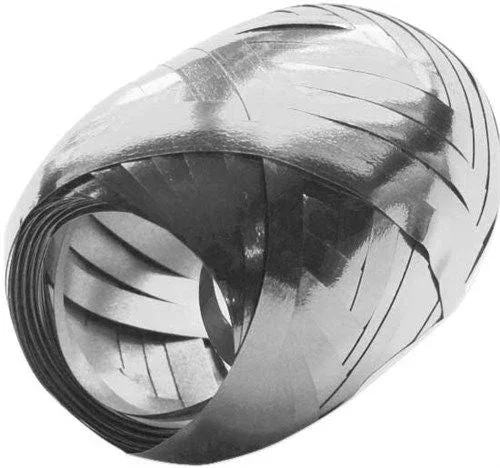 Zilveren Lint 5Mm Metallic 20m van Haza Witbaard koop je bij Partywinkel